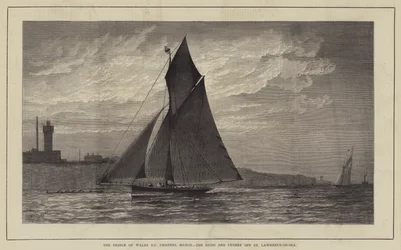 Prince of Wales Yacht Club Channel Match, Dudu og Cygnet ud for St Lawrence-on-Sea